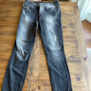 Articles of Society Distressed Gray Jeans